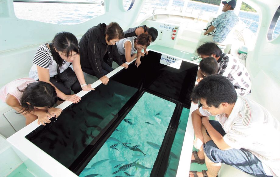 名護市 海中展望塔とグラス底ボートで海中散策 おきなわ修学旅行ナビ 名護市 海中展望塔とグラス底ボートで海中散策 おきなわ修学旅行ナビ